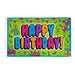 3x5' Happy Birthday Streamers Thin Polyester Flag