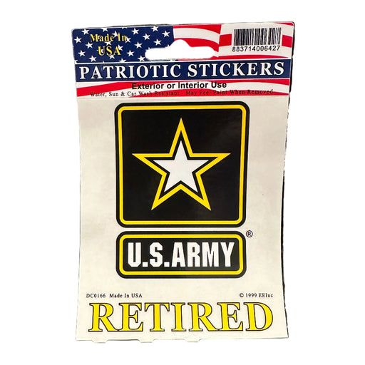 US Army Retired Sticker