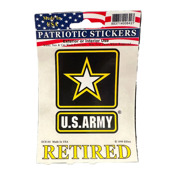US Army Retired Sticker