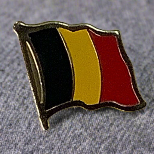 Belgium Flag Lapel Pin 2025