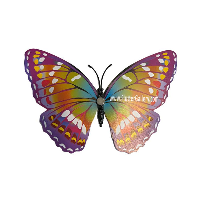 Purple Lacewing Glow in the Dark Paper Butterfly Magnet