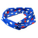 Blue and Red Buffalo Adult Headband