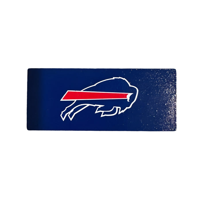 Buffalo Bills Wooden Toy Train Box Car