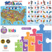 Jigsaw puzzle box featuring a colorful map of the USA with landmarks and text '101 things to spot in the USA'.