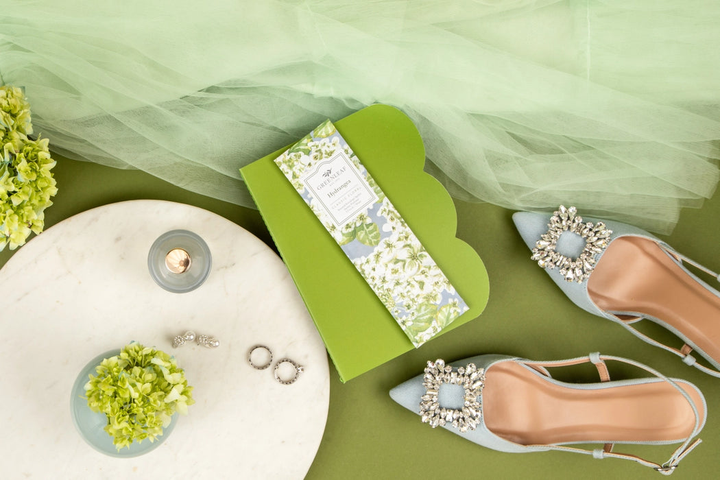 Hydrangea - Classic Floral Slim Sachet