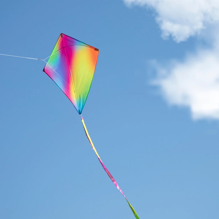 30"  Jewel Tie Dye Diamond Kite