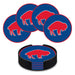 Buffalo Bills Retro Logo PVC Coaster - 4 Pack