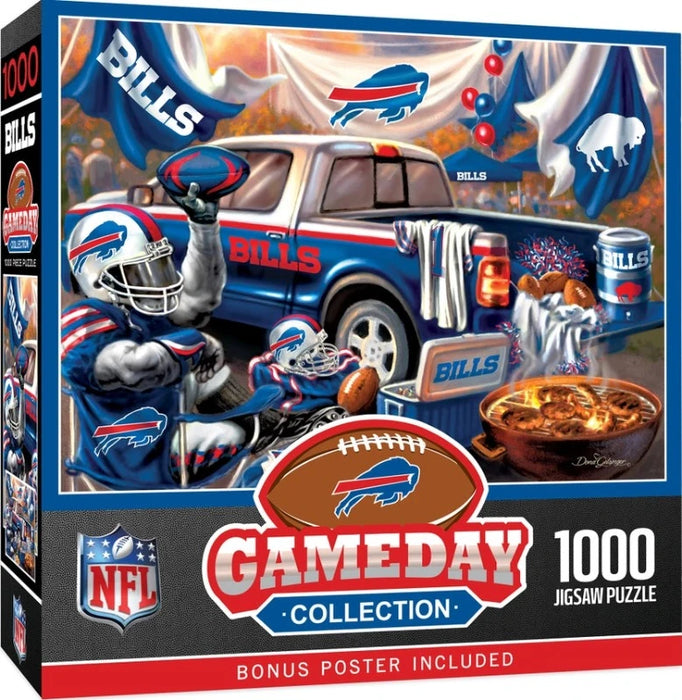 Buffalo Bills Game Day 1000 Piece Puzzle