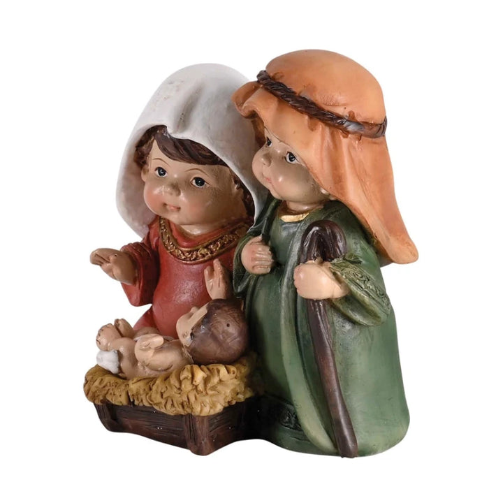 Nativity Holy Family Resin Figurine