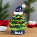 4" Mini Buffalo Bills LED Ceramic Christmas Tree