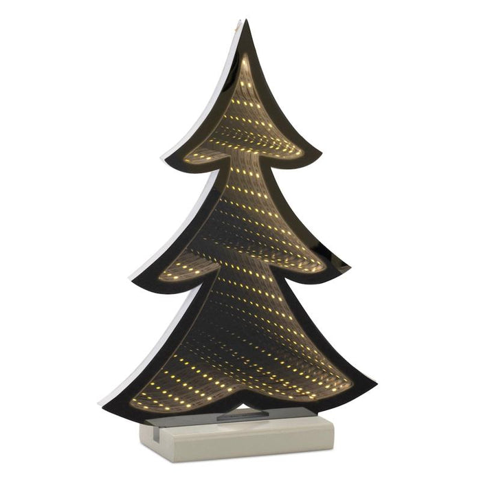 Christmas Tree Infinity Light - WHITE