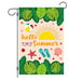 Hello Summer Beach Garden Flag