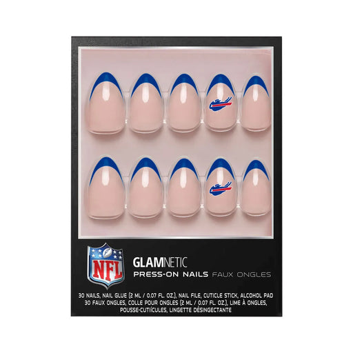 Buffalo Bills Glamnetics Press-On Nail Set