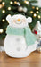 Earmuff Glitter Snowman Figurine