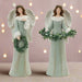 Angel with Garland Figurine (angels sold individually)