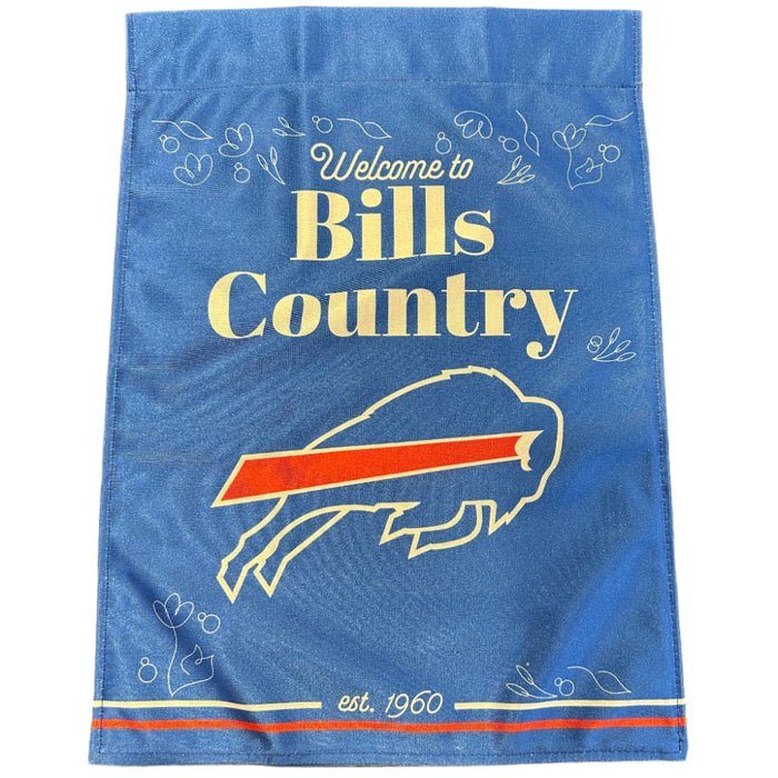 Welcome to Bills Country Garden Flag