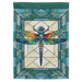 Dragonfly Window Garden Flag