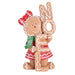 Noel Gingerbread Girl Resin Figurine