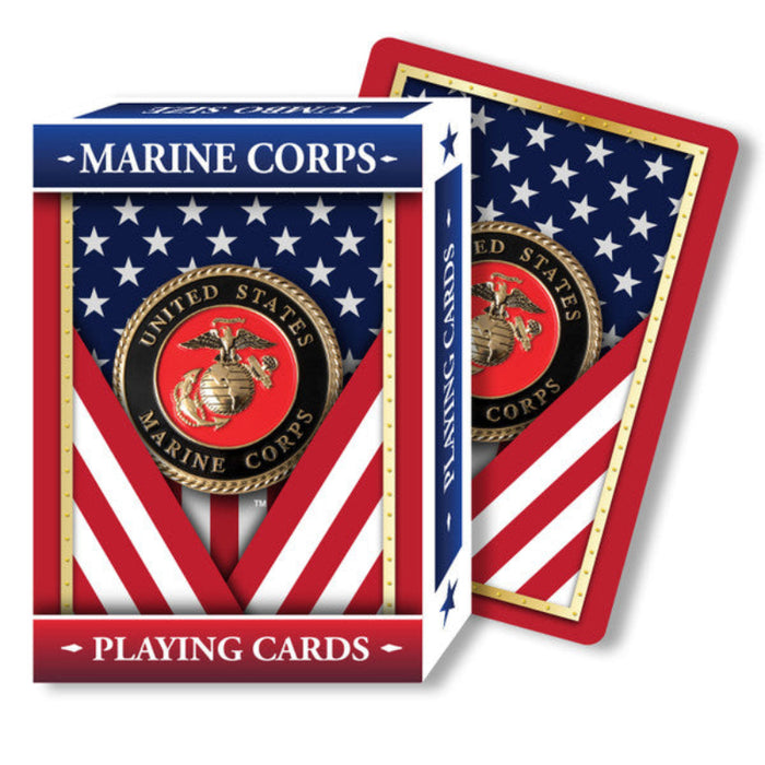 US Marine Corps Standard Index Playing Cards