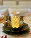 Holiday Light Up Candle Pop-Up Bouquet w/ Note Card
