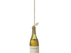 Chardonnay Wine Bottle Ornament