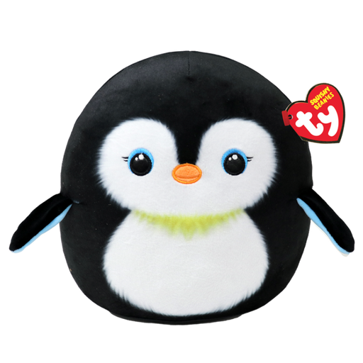 Ty Squishy Beanies - Neve Penguin Plush Toy