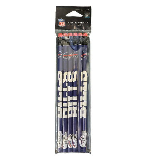 Buffalo Bills 6-Pack Pencils