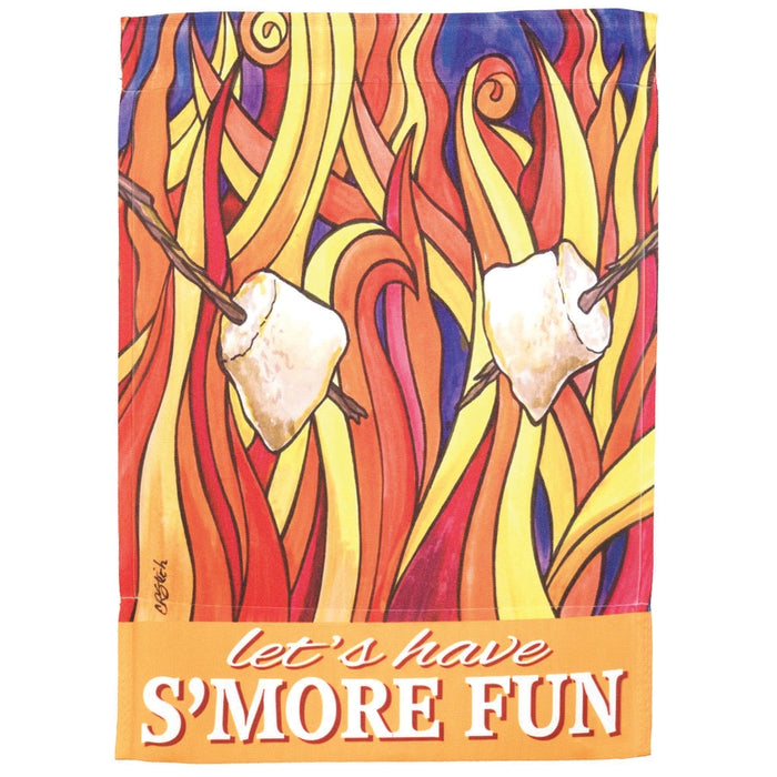 Let's Have Smore Fun Garden Flag