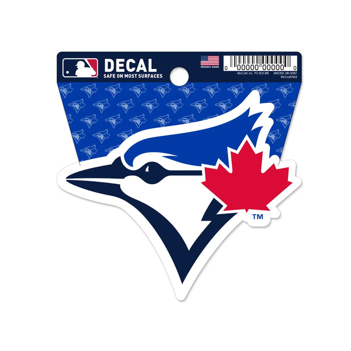3x4" Toronto Blue Jays Clean Cut Decal