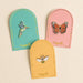 various themed enamel lapel pins - features a butterfly, hummingbird, and bee; sold separately