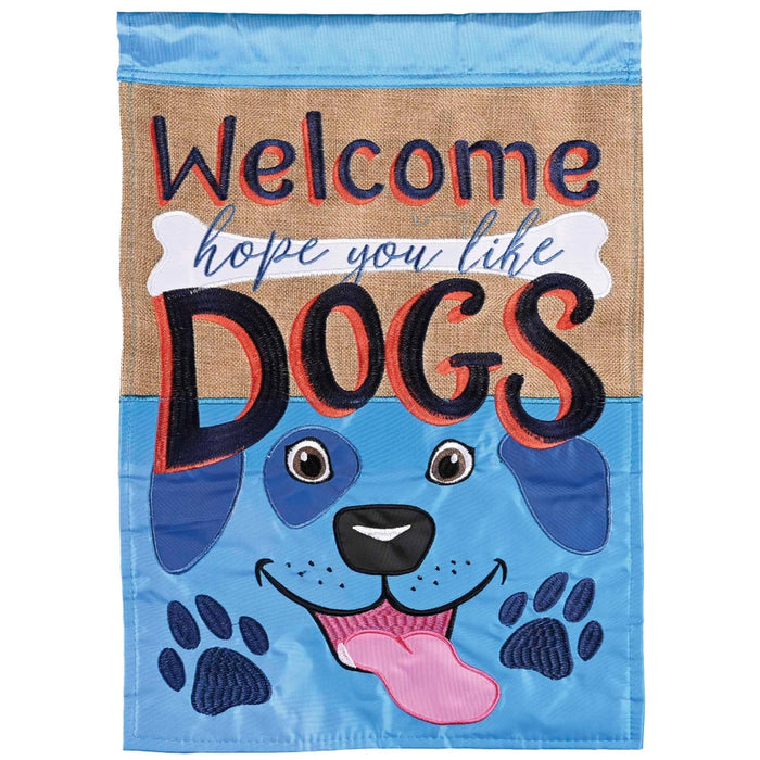 Hope You Like Dogs Garden Flag