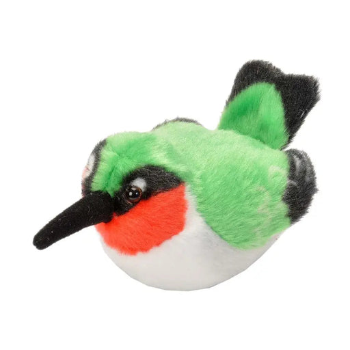 Ruby Throat Hummingbird Stuffed Animal w/ Sound