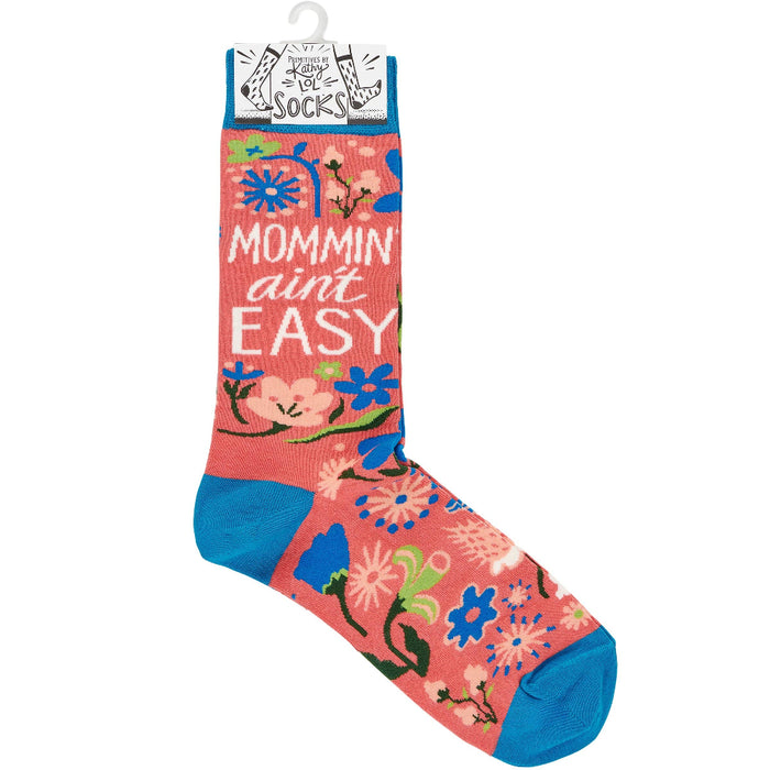 Mommin' Ain't Easy Crew Socks