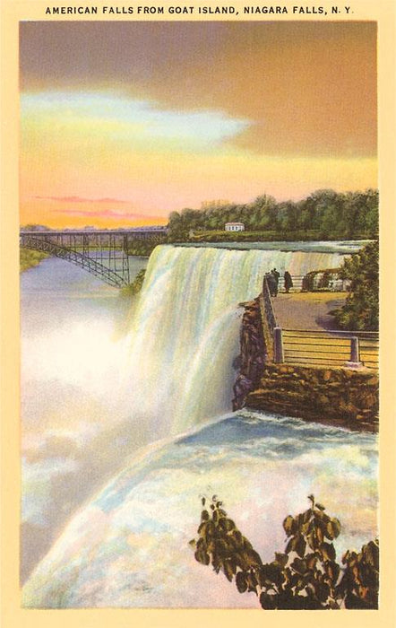Niagara Falls From Goat Island PRINT