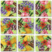 American Native Flowers Scramble Squares Puzzle
