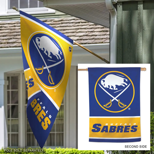 Buffalo Sabres Royal Blue Double Sided Banner Flag
