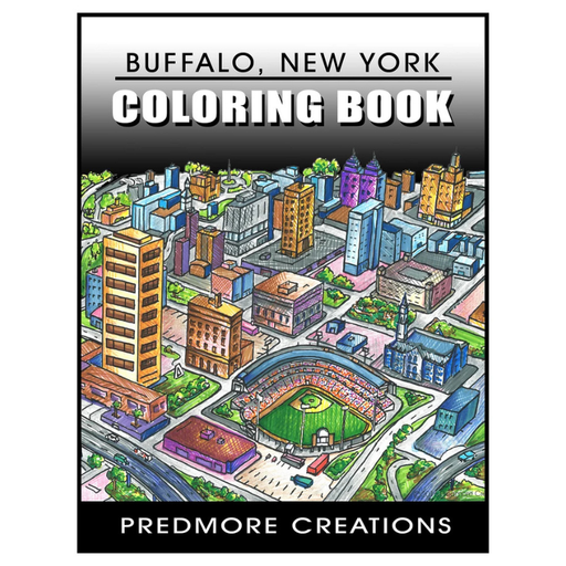 Buffalo, NY Coloring Book