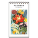 Vintage Flowers Postcard Booklet
