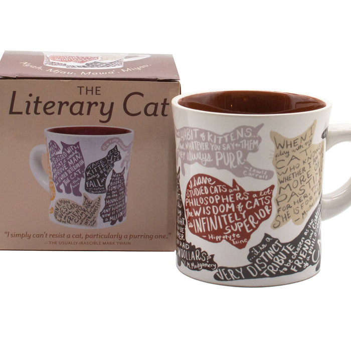 Literature Cat Quotes Coffee Mug