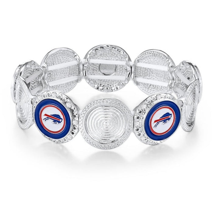 Buffalo Bills Stretch Logo Bracelet