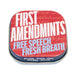 First Amend-mints Breath Mint Tin