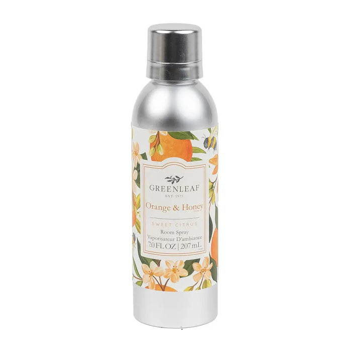 Orange & Honey Scented Non-Aerosol Room Spray