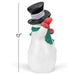 Waving Snowman Door Greeter Figurine