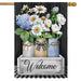 Crated Mason Jars Banner Flag