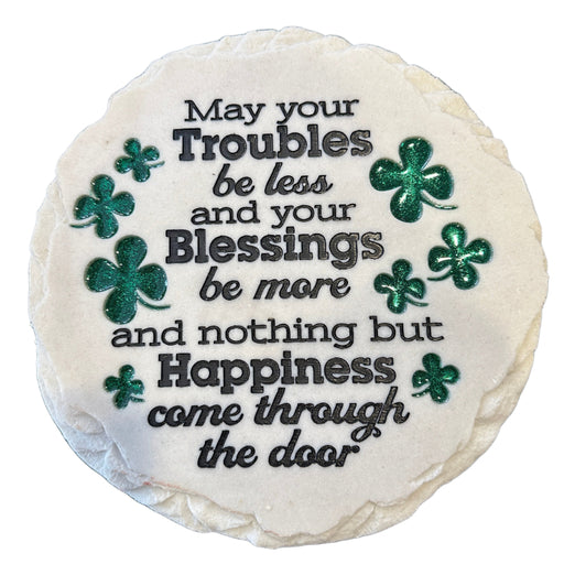 May Your Troubles Stepping Stone/Wall Decor