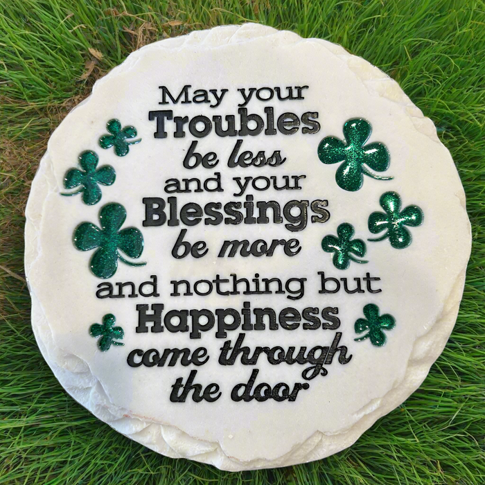 May Your Troubles Stepping Stone/Wall Decor