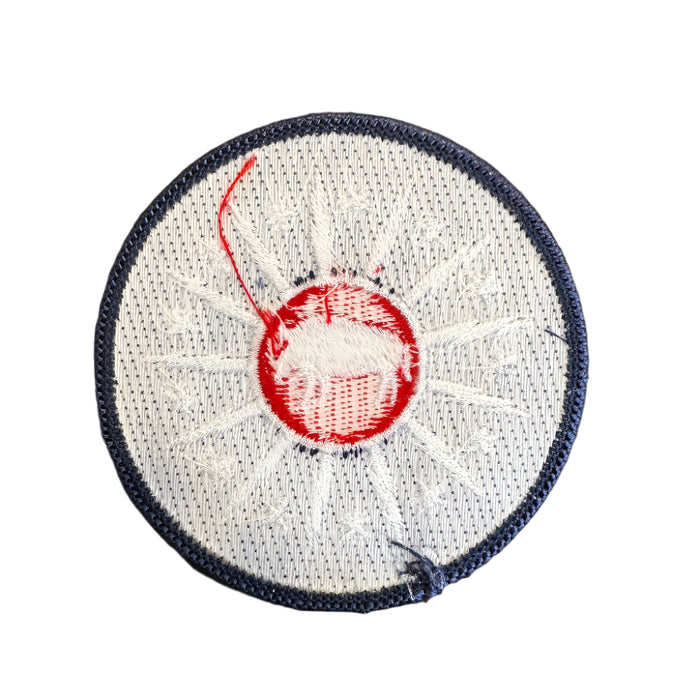 City of Buffalo Red Center Round Patch