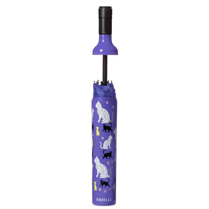 Purrfection Wine Bottle Umbrella