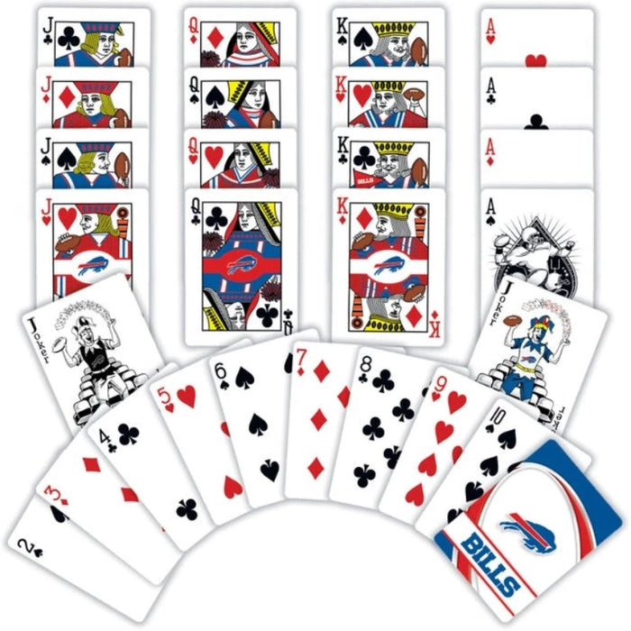 Buffalo Bills Custom Faced Playing Cards