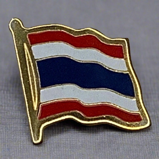 Thailand Flag Lapel Pin 2025